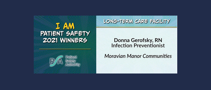 MMC Honored with Prestigious State-Wide “I Am Patient Safety” Award