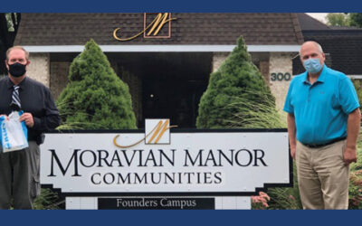 Blue Campus Lights & Special Gift Cards Show Support of Local Police