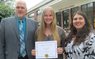 Graduating Warwick Senior Awarded “Residents of Moravian Manor Communities Scholarship”